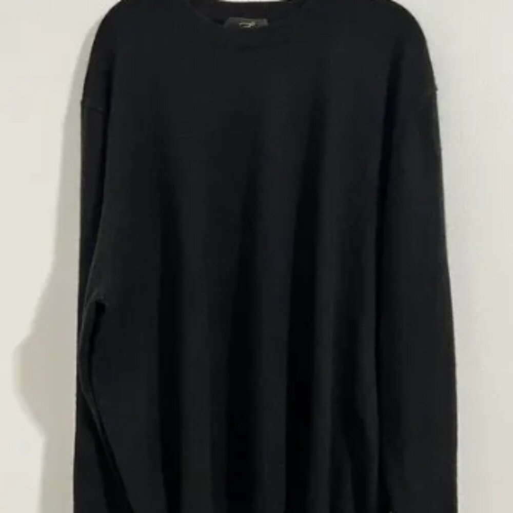 Pure 2-Ply Cashmere Sweater Mens XL Crewneck Pullover Soft Warm Classic Knit